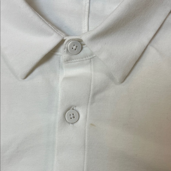Lululemon Men’s White Button Down Shirt - Commission Long Sleeve Shirt Pocket - Picture 11 of 11